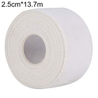Fanthee Sport Tape,1 Roll Athletic Sport Training Finger Wrist Knee Cotton Joints Support Tape White 2.5cmx9.1m