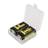 TrustFire Lithium Ion 9V Li-ion Rechargeable Batteries, 650mAh 2 Pack