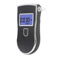 New Sturdy and Professional Police Digital Breath Alcohol Tester Breathalyzer AT818 Handheld Backlight Digital Drop Shipping