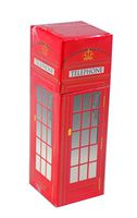 The Joy of Light Designer Matches Red London Telephone Booth Embossed Matte 4" Collectible Matchbox