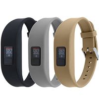 QGHXO Band for Garmin Vivofit 3 / Vivofit JR, Soft Silicone Replacement Watch Band Strap for Garmin Vivofit 3 / Vivofit JR/Vivofit JR 2 Activity Tracker, Fit 6.0 inches-9.0 inches (152mm-230mm) Wrist
