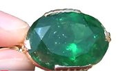 Tsavorite 14.59ct is an Important aid in Recovery from Illness or Trauma, and assists The Body in Cellular Regeneration
