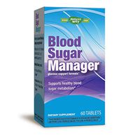 Nature's Way Blood Sugar Manager Glucose Support Formula, 60 Count (Packaging May Vary)