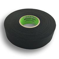 Renfrew, Cloth Hockey Tape, 1" (Straight Edge Black, 25m)