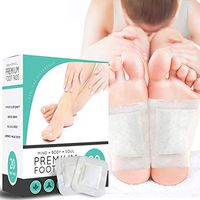 Premium Cleansing Detox Foot Pads, Organic Non GMO Adhesive Pads, Relieve Stress, Sleep Better, Pain Relief (20 Count)