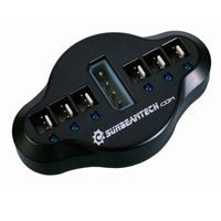 Sunbeam MFPP 6 Fan 4-pin to 3-pin Power Adapter 6-Port - NEW