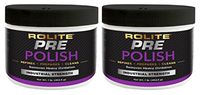 Rolite Pre-Polish (1lb) for Heavily Oxidized, Stained, Discolored and Corroded Metal, Clear Coated and Gel-Coated Surfaces 2 Pack