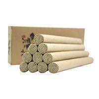 LINKALO 10 pcs 3 Years Wormwood Moxa Strip Acupuncture moxibustion Strip 5 Section moxibustion Stick