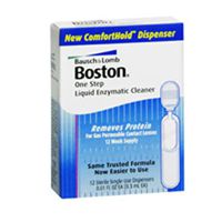 Bausch & Lomb Boston 1-Step Clean Contact Lens Solution - .08 oz.