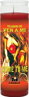 Indio Products Come to Me Red Candle - Scented Wax 7 Day