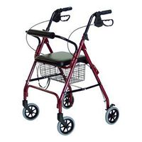 ROLLATOR 4-WH BURGUND RJ4300R (EA)