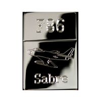 Lighter - F86 Sabre High Polish Chrome - Star Int. Inc Brand