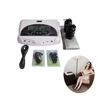 MYLW Detoxification Foot spa Machine Negative Ion Detoxification Instrument Dual-User with Large LCD Wrist Band Detox Arrays and Storage Case for 2 People(110V-240V)