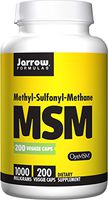 Jarrow Formulas MSM, A Bioavailable Source of Sulfur, with Antioxidant and Protein-Building Functions*, 1000 mg, 200 Veggie Capsules