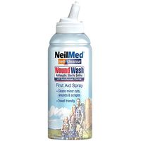 NeilMed Neilcleanse Wound Wash Antiseptic Sterile Saline, 75 mL