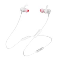 VIASA Bluetooth Headphones Wireless Sports Earphones Neckband Headset with Mic for iPhone (White)