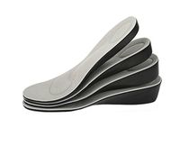 Ewandastore Memory Foam 1.78" Height Increase Insole Heel Lift Inserts Shoe Lifts Invisible Shoe Pads Elevator Insoles for Women