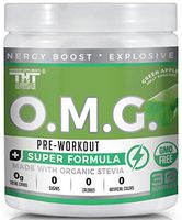 OMG Preworkout Drink for Men and Women-Scientifically Crafted to Help Boost Energy,Stamina,Mental Clarity,Focus and Performance (30 Ser, Green Apple Jolly Rancher)