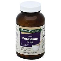 Central Market Potassium 99 mg Vegan Tablets, 250 ct