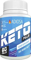 Adiosa Keto Carb Blocker Weight Loss Pills - Supplements to Burn Fat Fast - 60 Pills - Keto Meal Replacement - Premium Keto Supplement - Keto Appetite Suppressant for Women & Men