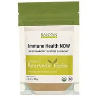Banyan Botanicals Immune Health Now – Organic Herbal Immune Booster - Powdered Mix of Herbs for Lungs, Respiratory & Immune System Support* – 3.5oz – Non GMO Sustainably Sourced Vegan