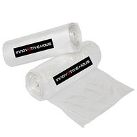 Innovative Haus Large Tall Kitchen Multipurpose Durable Strong Wastebasket Liners Clear Garbage Bags 13 Gallon, 100pcs