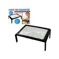 123-Wholesale - Set of 6 Hands Free Full Page Magnifier - School & Office Supplies Magnifying Glasses
