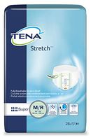 Sca Incont 79023101 Incontinent Brief Tena Stretch Super Hook And Loop Fasteners Medium Disposable Maximum Absorbency 67902 Box Of 28