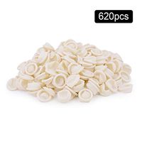 Latex Finger Cots,300g (Approx 620pcs) Fingertips Protective Anti-Static Rubber Finger cots (Large Size/620pcs)