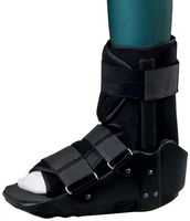 Medline Standard Ankle Walkers, Black, Medium