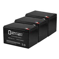 Mighty Max Battery 12V 12AH Replacement Battery for Enduring 6FM12, 6-DW-12-3 Pack Brand Product
