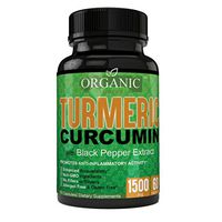 Turmeric Curcumin Max Potency 95% Curcuminoids 1500mg with Black Pepper Best Absorption, Anti-Inflammatory Joint Relief Capsule