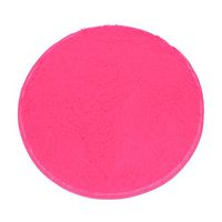 Kanzd Soft Bath Bedroom Floor Shower Round Mat Rug Non-Slip (Hot Pink)