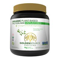 GoldenSource Proteins Organic Plant-Based Protein, Unflavored, 1 Pound