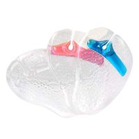 HEALLILY Flip Flop Cushion Inserts Gel Silicone Thong Sandal Toe Protectors Toe Guards Cushions for Pain Relief 3 Pairs