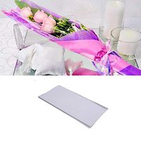 Refaxi For Flower Clear Cellophane Wrap Sheets Gift Wrapping Paper for Bouquet Gift Hamper Basket Wrapping