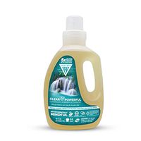 Hiketron 5X Ultra Concentrated Liquid Laundry Detergent, 6 Enzymes, Clear & Powerful Unscented - 1 Pack (40 fl oz, 54 Loads)