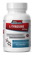 Immune Support Adults - L Tyrosine 500MG - high Blood Pressure Pills - 1 Bottle (60 Capsules)