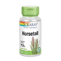 Solaray Horsetail 440 mg | Silica Supplement for Healthy Hair, Skin, Nails & Joint Support | 50 Servings | 100 VegCaps
