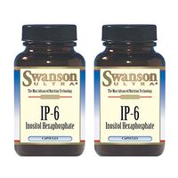 Swanson IP-6 Inositol Hexaphosphate 240 Capsules (2 Pack)