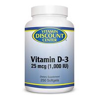 Vitamin Discount Center Vitamin D-3 1000 IU, 250 Softgels