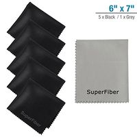 EACHPOLE 6 Pack Microfiber Cleaning Cloths 6 x 7 inch for Dusting and Cleaning Surfaces, APL1914