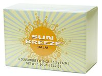 Sunbreeze Balm - 6 Small Containers (0.19 oz./5.2 g Each Container)