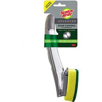 Scotch-Brite Heavy Duty Advanced Soap Control Dishwand, Control Soap with A Button, Keep Your Hands Out of Dirty Water, Long Lasting and Reusable