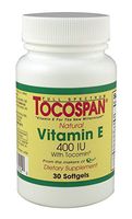 TOCOSPAN The Full Spectrum Vitamin E (400 IU Formulation) 30 Softgels