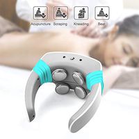 SONADY Orthopedic Cervical Massager, Neck Shoulder Waist Neck Neck Instrument Neck and Neck Massage Device Heating Home