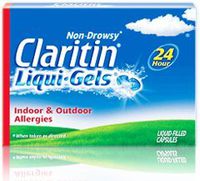 Claritin Claritin 24 Hour Allergy Liqui-Gels, 10 ct 10 mg(Pack of 2)