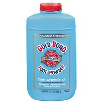 Gold Bond Triple Action Medicated Foot Powder-10oz (Quantity of 3)