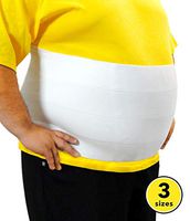 Adjustable Postpartum Belly Wrap - Plus Size Abdominal Binder, Latex Free - Hernia Belt for Men with Laundry Bag - Post Surgery Compression Garment - Stomach Wraps and Tummy Tuck Belts