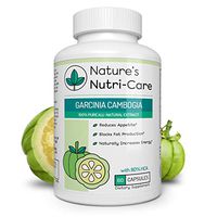 Nature's Nutri-Care Garcinia Cambogia Pure Extract - 80% HCA - 1500 mg Daily - Best Weight Loss Supplement - High Potency Appetite Suppressant - Capsule Count 180